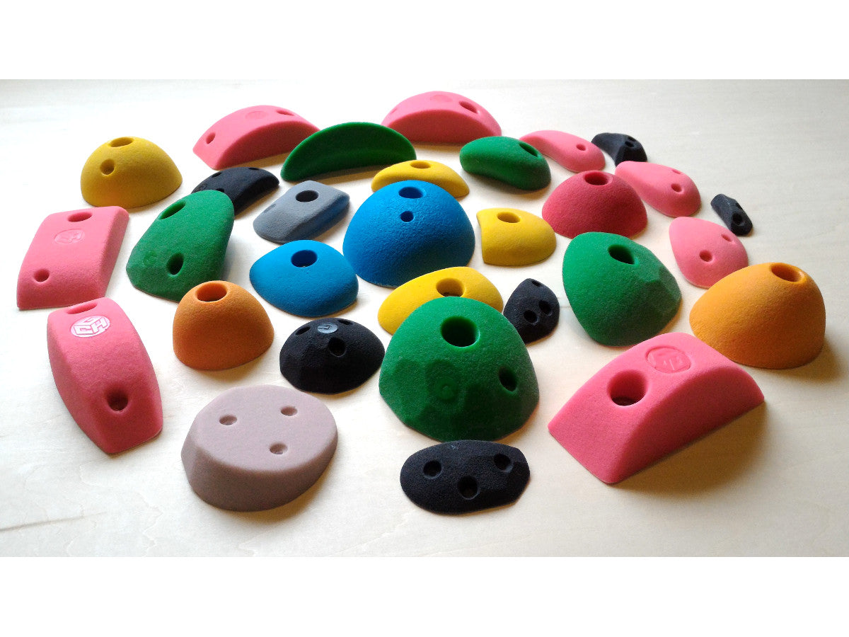 GCH Trad hold set M(A) Set of 35 Climbing Holds