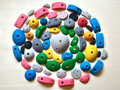 GCH Trad hold set M(A) Set of 71 Climbing Holds