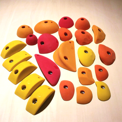 GCH Trad hold set M(B) Set of 28 Climbing Holds