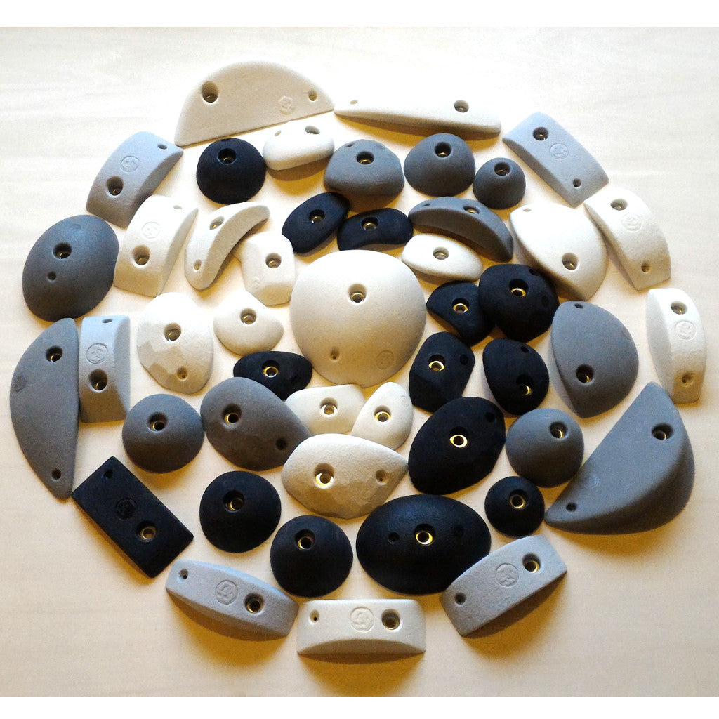 GCH Trad hold set M(B) Set of 57 Climbing Holds