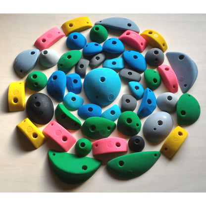 GCH Trad hold set M(B) Set of 57 Climbing Holds